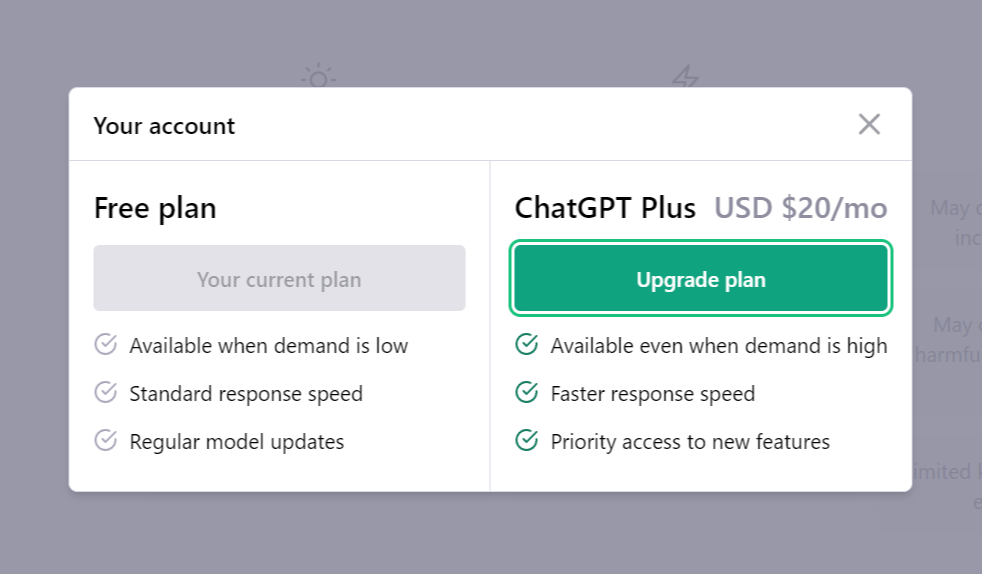 ChatGPT Plusに登録する方法