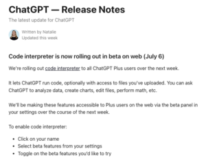 ChatGPT 新機能「Advanced Data Analysis（旧Code Interpreter）」使い方：データアップロード、分析 ...