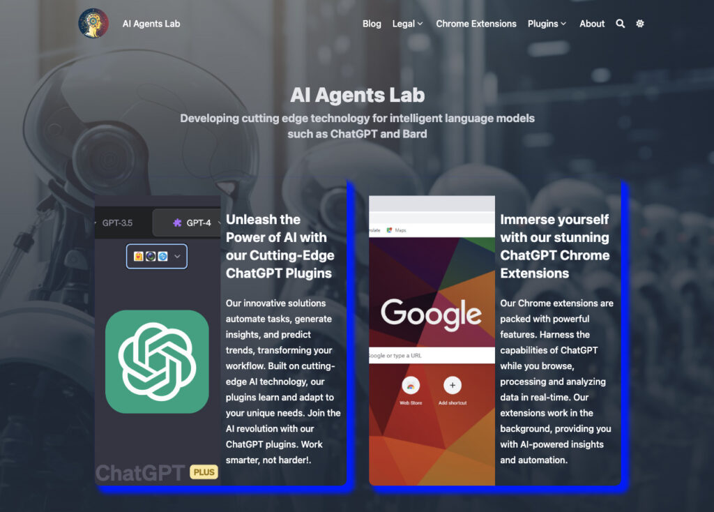 AI Agents Lab 公式サイト