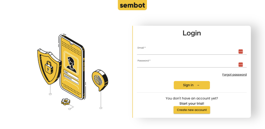 「Sembot」プラグイン＿アカウント作成方法