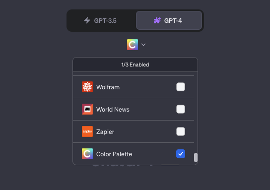 【Color Palette】ChatGPT プラグイン 使い方:配色のカラーパレットをテキストから簡単作成! | ChatGPTの学校