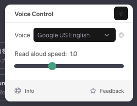 Voice Control for ChatGPT＿使い方