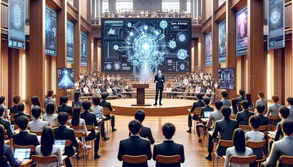 2023年6月12日：サム・アルトマンCEO、慶応義塾大学でAIに関する意見交換会を実施