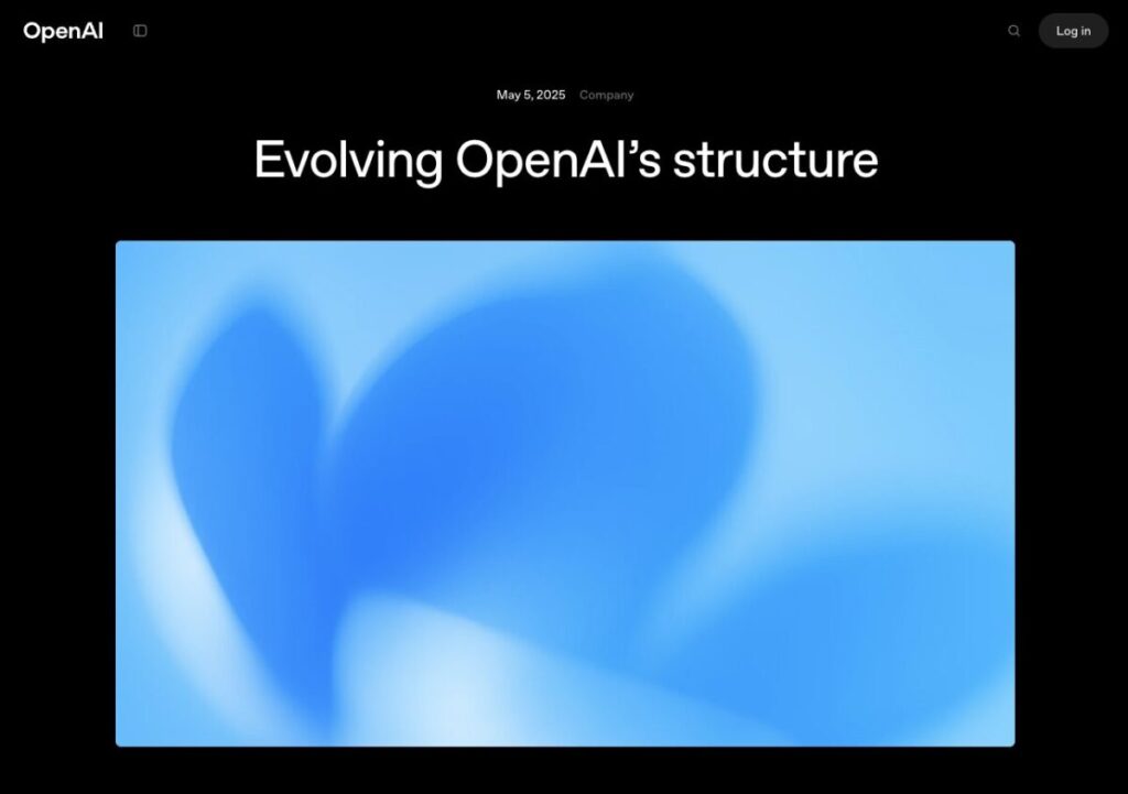 Evolving OpenAI’s structure | OpenAI