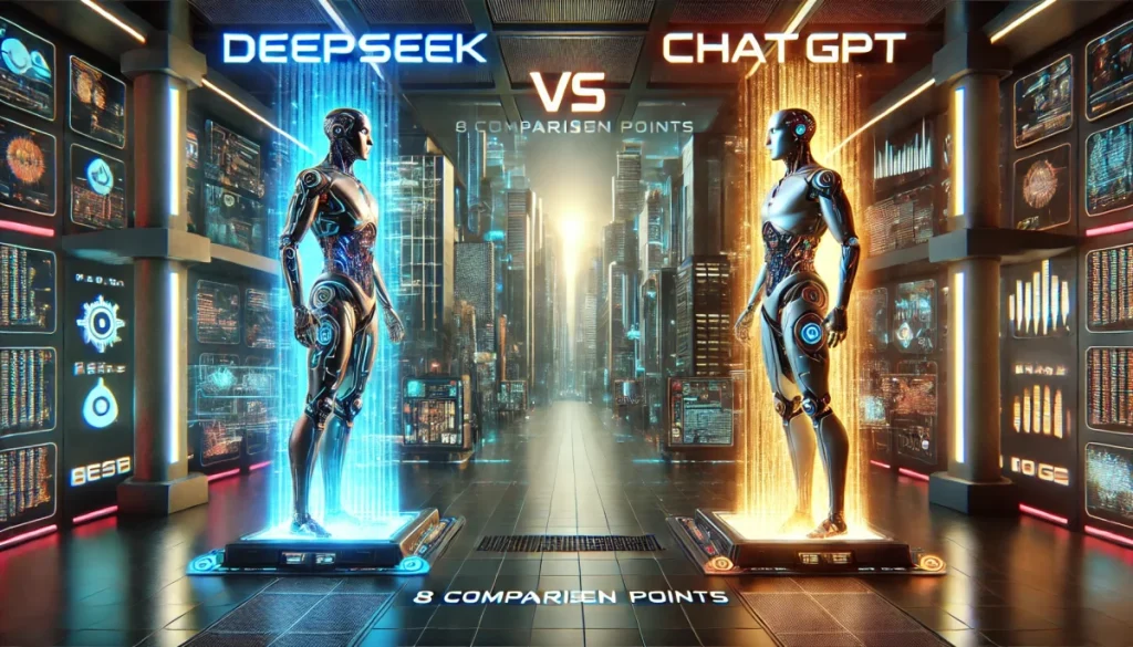 「DeepSeek」vs「ChatGPT」：8つの比較ポイント