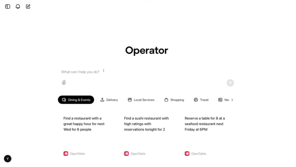 「Operator」の使い方と主な機能