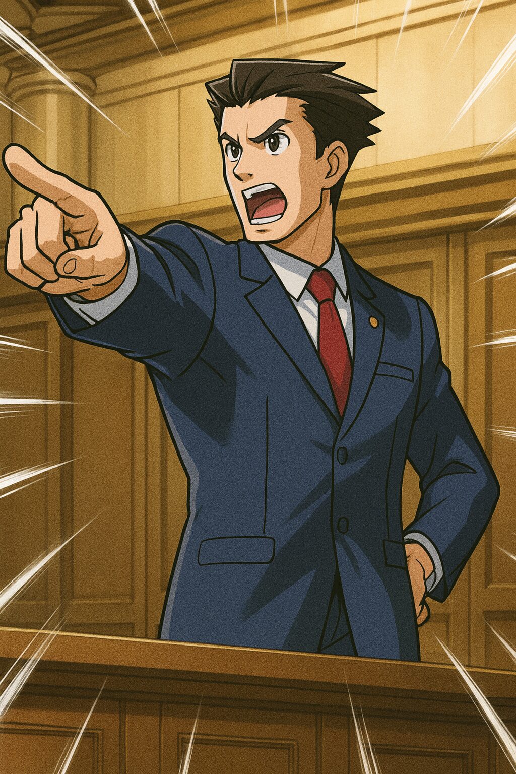 画像を「逆転裁判風」に変換してみた
