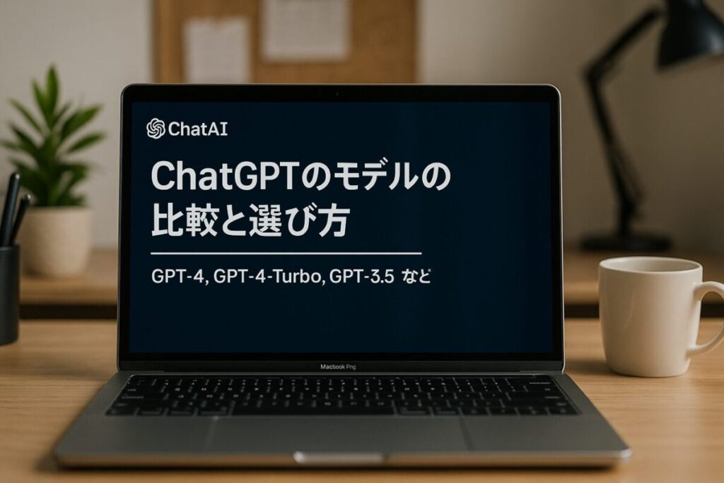 ChatGPTのモデルの比較と選び方｜目的別におすすめを紹介