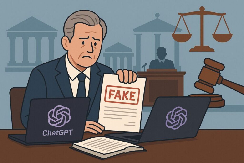 ChatGPTの失敗事例①偽判例を裁判に提出→弁護士が制裁された実例
