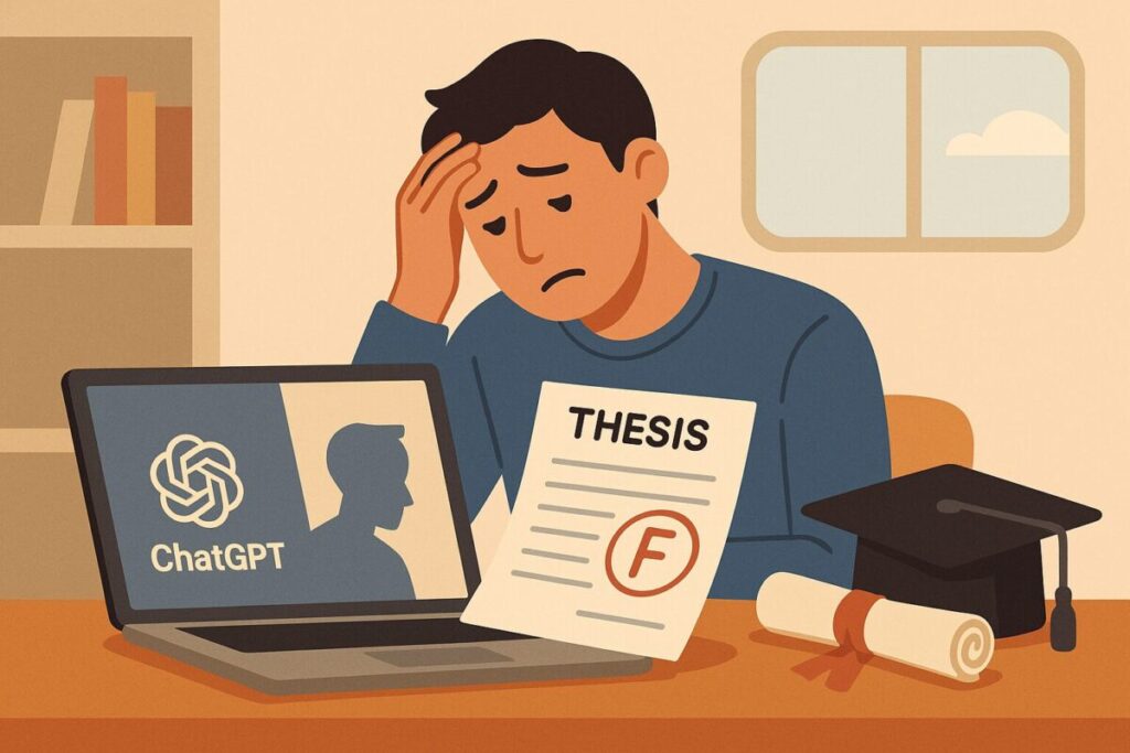ChatGPTの失敗例②卒論をAIに書かせて単位を落としたケース