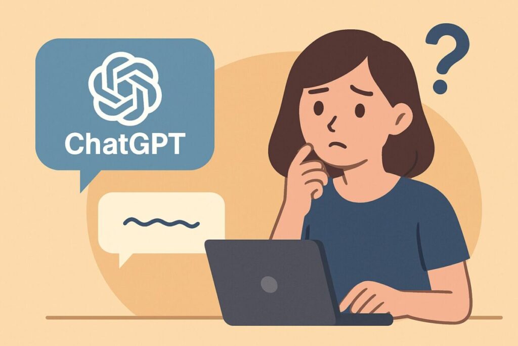 ChatGPTの失敗例④質問が曖昧で役に立たない回答しか得られなかったケース