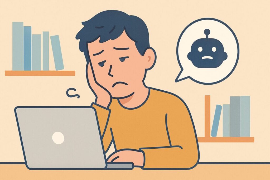 ChatGPTの失敗例⑥目的を伝えず記事を頼んで大外れになったケース