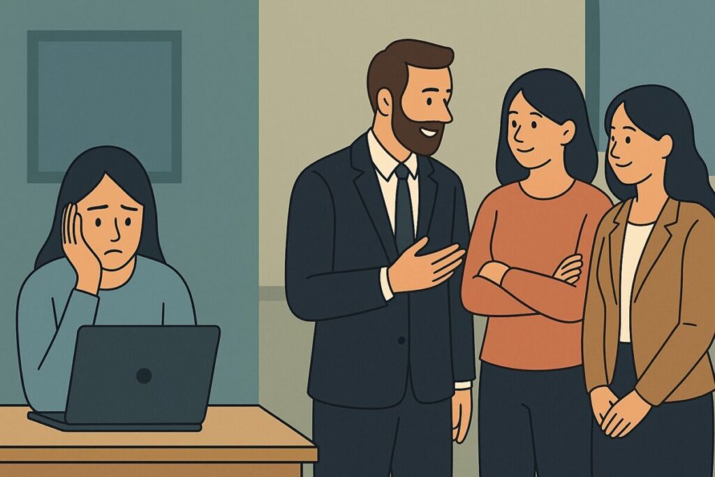「職場での孤立・無視の悩み相談」のテンプレートと具体例｜話しかけられない・空気扱いされる悩みを解消